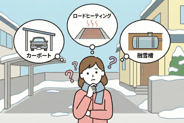 カーポート？ロードヒーティング？